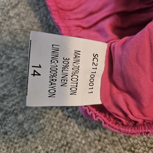 Showpo Women’s Pink One-Shoulder Crop Top W/ Elastic Waist Sz 10 EUC - Picture 10 of 16